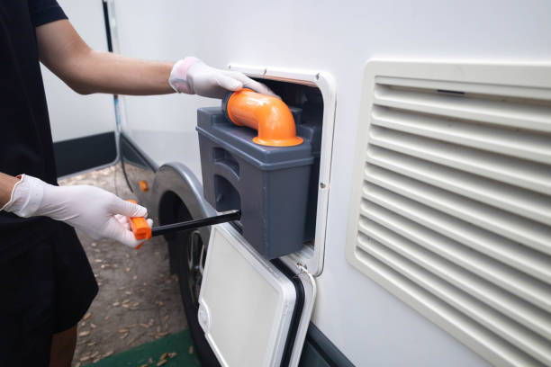 Porta potty delivery and setup in West Hills, PA
